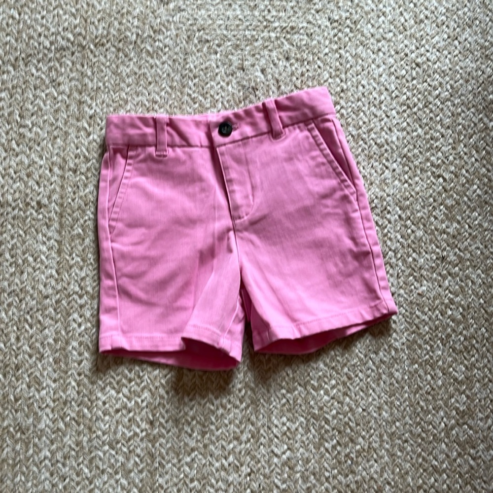Janie and Jack | chino shorts | pink